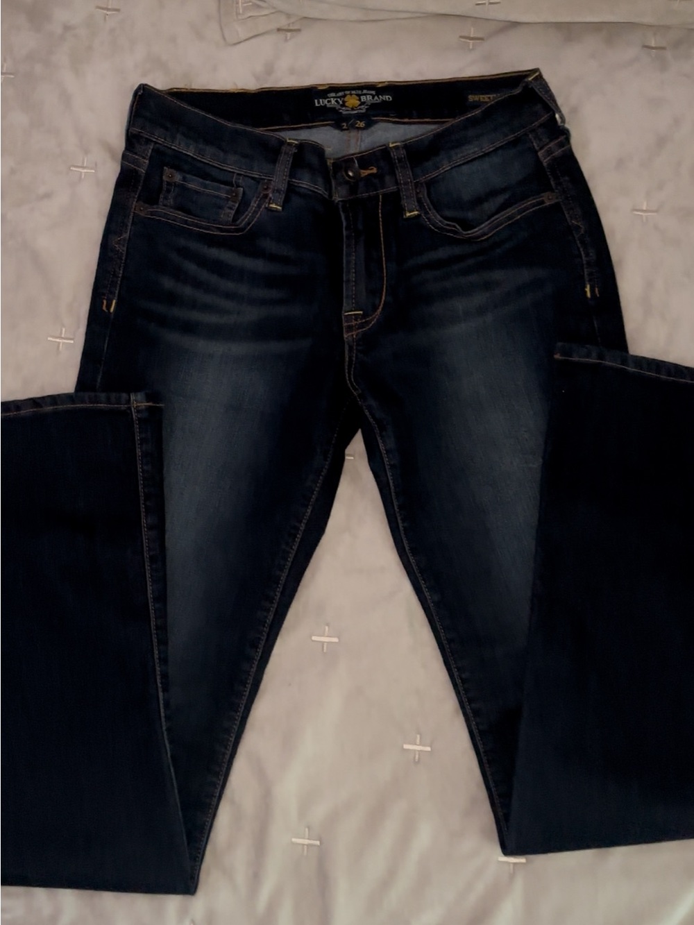 Lucky Brand Women's Dark Indigo bootcut Jeans